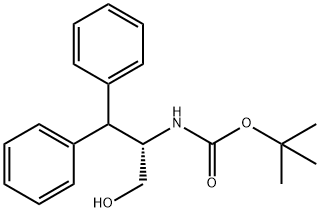 N-叔丁氧羰基-3-苯基-L-苯丙氨醇, 155836-47-8, 结构式