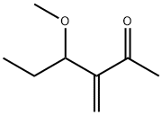 2-Hexanone, 4-methoxy-3-methylene- (9CI) 化学構造式