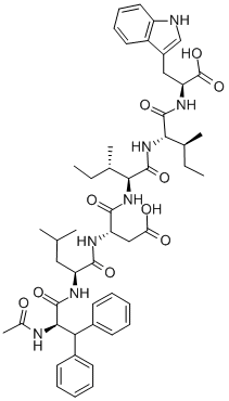 AC-DDIP-LEU-ASP-ILE-ILE-TRP, 155893-16-6, 结构式