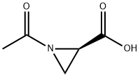 2-Aziridinecarboxylicacid,1-acetyl-,(R)-(9CI) 结构式