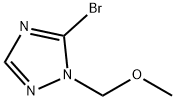 5-溴-1-(甲氧基甲基)-1,2,4-1H-三氮唑 结构式