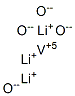 trilithium vanadium tetraoxide Structure