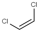 cis-1,2-Dichloroethylene 结构式