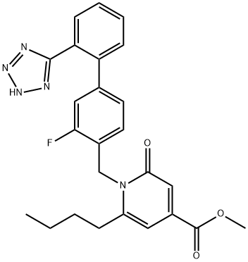 恩布沙坦, 156001-18-2, 结构式