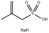 甲基丙烯磺酸钠, 1561-92-8, 结构式