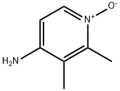 4-Pyridinamine,2,3-dimethyl-,1-oxide(9CI) Struktur