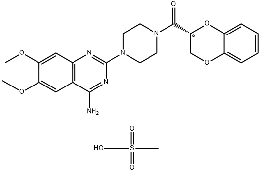 1,4-Benzodioxin, piperazine deriv. Structure