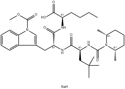 BQ-788ナトリウム塩 化学構造式