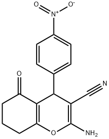 2-amino-4-(4-nitrophenyl)-5-oxo-5,6,7,8-tetrahydro-4H-chromene-3-carbonitrile|2-氨基-4-(4-硝基苯基)-5-氧代-5,6,7,8-四氢-4H-色烯-3-腈