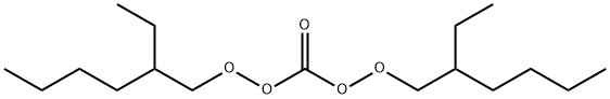 bis(2-ethylhexyl) diperoxycarbonate  Struktur