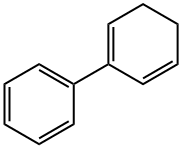 2-フェニル-1,3-シクロヘキサジエン 化学構造式