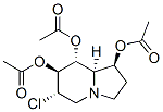 1,7,8-Indolizinetriol, 6-chlorooctahydro-, triacetate (ester), 1S-(1.alpha.,6.beta.,7.alpha.,8.beta.,8a.beta.)-|