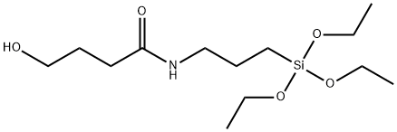 N-(3-三乙氧基硅基丙基)-4-羟基丁酰胺,156214-80-1,结构式