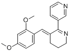 3-(2,4-dimethoxybenzylidene)anabaseine