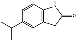5-异丙基-1,3-二氢-2H-吲哚-2-酮, 156232-25-6, 结构式