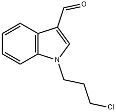 1-(3-Chloropropyl)indole-3-carboxaldehyde Structure