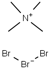 Tetramethylammonium tribromide Struktur