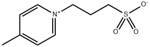 4-methyl-1-(3-sulphonatopropyl)pyridinium Structure
