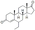 6-ethylandrost-4-ene-3,17-dione,156264-67-4,结构式