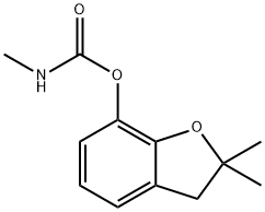 メチルカルバミド酸2,3-ジヒドロ-2,2-ジメチルベンゾフラン-7-イル