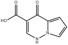 1,4-二氢-4-氧代吡咯并[1,2-B]哒嗪-3-甲酸, 156335-30-7, 结构式