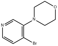 4-(4-Bromopyridin-3-yl)morpholine Structure