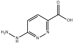 3-Pyridazinecarboxylicacid,6-hydrazino-(9CI) Structure