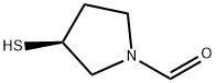 1-Pyrrolidinecarboxaldehyde,3-mercapto-,(3S)-(9CI)|