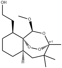 octahydro-9-hydroxyethyl-1-methoxy-3,4,4-trimethyl-1H-3,9a-peroxy-2-benzoxepin|