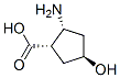 Cyclopentanecarboxylic acid, 2-amino-4-hydroxy-, (1alpha,2alpha,4beta)- (9CI)|