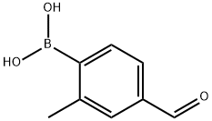 4-FORMYL-2-METHYLPHENYLBORONIC ACID 结构式