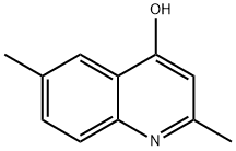 2,6-二甲基-4-羟基喹啉,15644-82-3,结构式