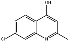 7-CHLORO-2-METHYL-4(1H)-QUINOLINONE Structure