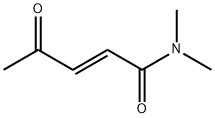 2-Pentenamide, N,N-dimethyl-4-oxo-, (E)- (9CI) 化学構造式