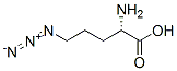 5-AZIDO-L-NORVALINE Struktur