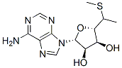 (2R,3R,4S,5S)-2-(6-氨基-9H-嘌呤-9-基)-5-((S)-1-(甲硫基)乙基)四氢呋喃-3,4-二醇, 15648-76-7, 结构式