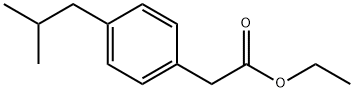 ethyl 4-isobutylphenylacetate  Struktur