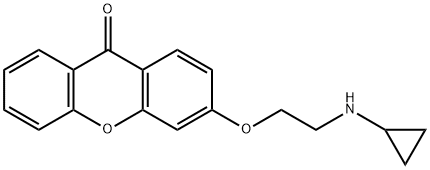 3-(2-(시클로프로필아미노)에톡시)크산톤