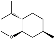 (1S,2R,4R)-2-甲氧基-4-甲基-1-(1-甲基乙基)环己烷,1565-76-0,结构式