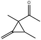 Ethanone, 1-(1,2-dimethyl-3-methylenecyclopropyl)- (9CI) 化学構造式