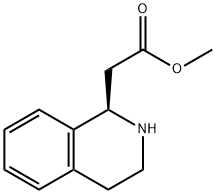 1-이소퀴놀린아세트산,1,2,3,4-테트라하이드로-,메틸에스테르,(R)-(9CI)