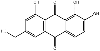 ALOEEMODIN,7-HYDROXY Struktur
