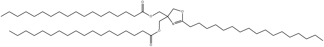 (2-heptadecyl(5H)-oxazol-4-ylidene)bis(methylene) distearate Structure