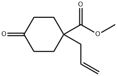 Methyl 1-allyl-4-oxocyclohexanecarboxylate Structure