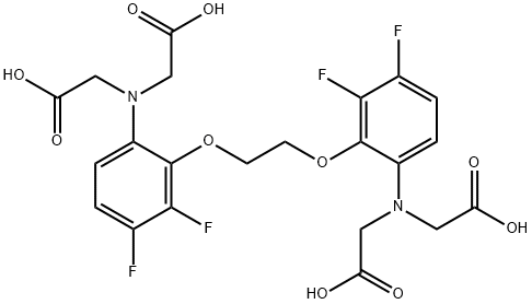 156638-52-7 1,2-bis(2-amino-5,6-difluorophenoxy)ethane-N,N,N',N'-tetraacetic acid