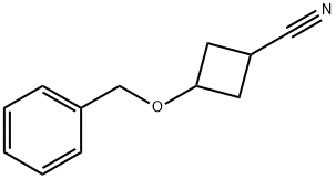 3-(benzyloxy)cyclobutanecarbonitrile Structure