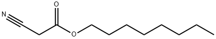 Octyl cyanoacetate Struktur