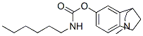 1,5-methano-2-methyl-2,3,4,5-tetrahydro-1H-2-benzazepin-7-yl n-hexylcarbamate 化学構造式