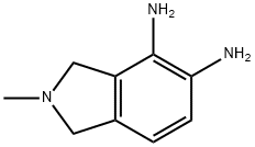 1H-Isoindole-4,5-diamine,  2,3-dihydro-2-methyl- Struktur