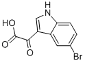 5-溴-3-吲哚乙醛酸,156695-44-2,结构式